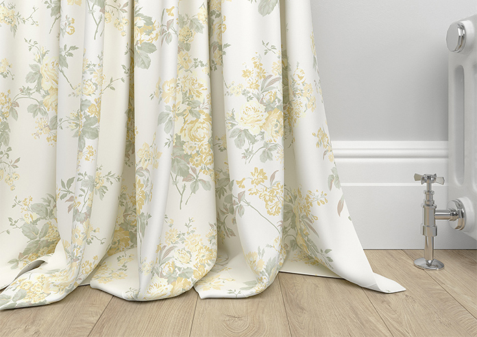 Shabby Chic by Rachel Ashwell Rose Chintz, Yellow - Made to Measure Curtains - Image 6
